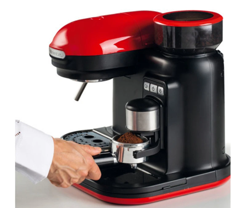 Machine Expresso Avec Broyeur ARIETE Moderna 1318 Rouge 3 Machine Expresso Avec Broyeur ARIETE Moderna 1318 Rouge – Image 3