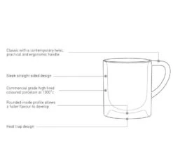 6 Tasses Et Sous-tasses Espresso Bond 8 Cl Blanc - Loveramics -Boutique De Café bondshema