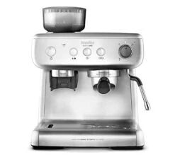 Devant 36 Machine Expresso Avec Broyeur BREVILLE Barista Max VCF126X-01