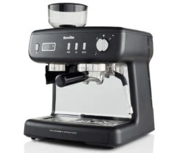 Machine Expresso Avec Moulin BREVILLE Barista Max+ VCF152X Noire -Boutique De Café breville baristamaxplus 4