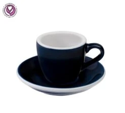 Tasses - LOVERAMICS - Espresso Et Sous-tasses Egg Denim 8cl X6 -Boutique De Café eggdenim8cl lov 1