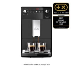 Devant -Boutique De Café expresso broyeur melitta purista noir mat ambiance