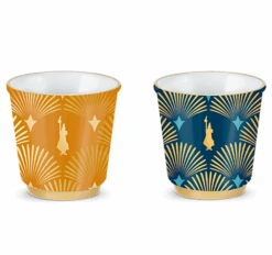4 Tasses Déco Glamour - 33 Cl - BIALETTI -Boutique De Café image secondaire tasses 3.0