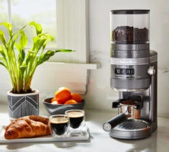 Moulin à Café KITCHENAID Artisan 5KCG8433EMS Gris étain -Boutique De Café kitchenaid moulin gris 5
