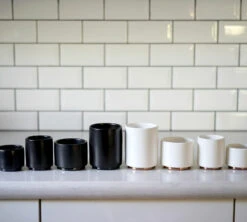 Tasse à Cappuccino - Monty Milk Art Blanc Mat 19 Cl - FELLOW -Boutique De Café lifestule8 1