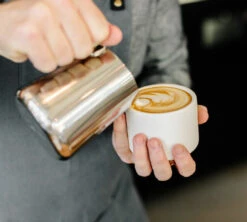 Tasse à Cappuccino - Monty Milk Art Blanc Mat 19 Cl - FELLOW -Boutique De Café lifestyle9 1