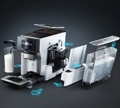 SIEMENS EQ.700 Intégral Noir Inox TQ707R03 Garantie 3 Ans -Boutique De Café machine a cafe siemens eq 700 integral entretien