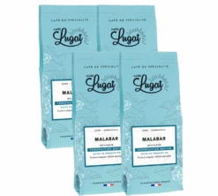 Café En Grains : Inde - Malabar - 1Kg - Cafés Lugat