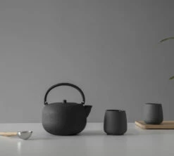 2 Tasses Double Paroi Nicola 60 Ml Noires - VIVA SCANDINAVIA -Boutique De Café nicola small lifestyle