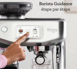 Devant -Boutique De Café sage baristatouchimpress inox 3