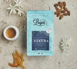 250g Café En Grains : Le Mélange Sakura - Cafés Lugat -Boutique De Café sakura notes dgustation