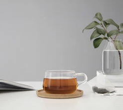 Mug Et Sous Tasse En Bambou - 30 Cl - Viva Scandinavia -Boutique De Café scandinavia mug et bambou2