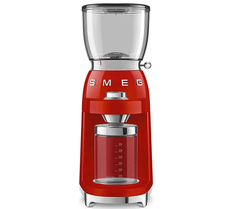 Moulin à Café SMEG Rouge CGF01RDEU Années 50 1 Moulin à Café SMEG Rouge CGF01RDEU Années 50