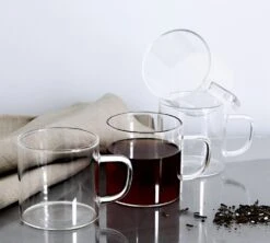 Tasses - OGO Living - Tasses Et Sous Verres - En Verre 25cl X4 -Boutique De Café verrestasse